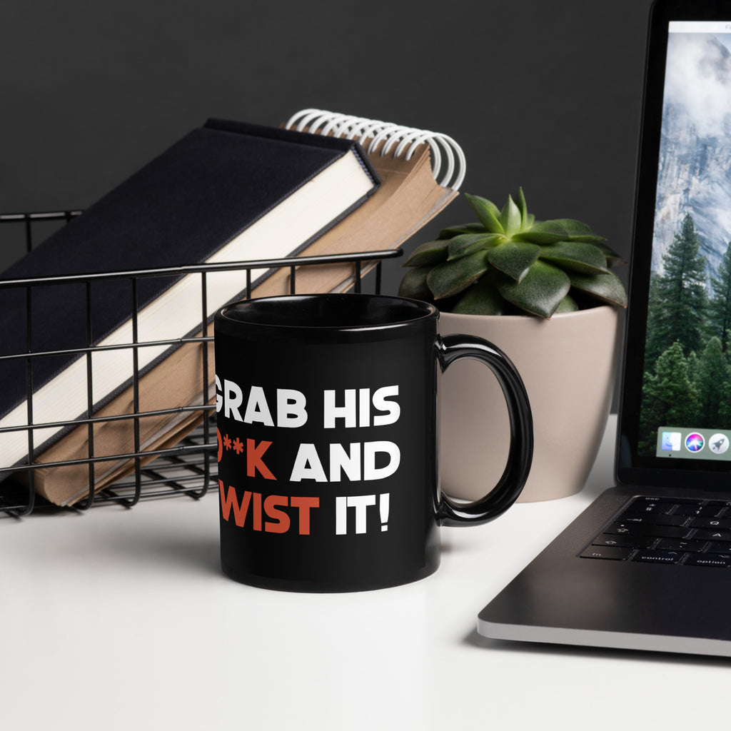 GRAB IT! Black Mug