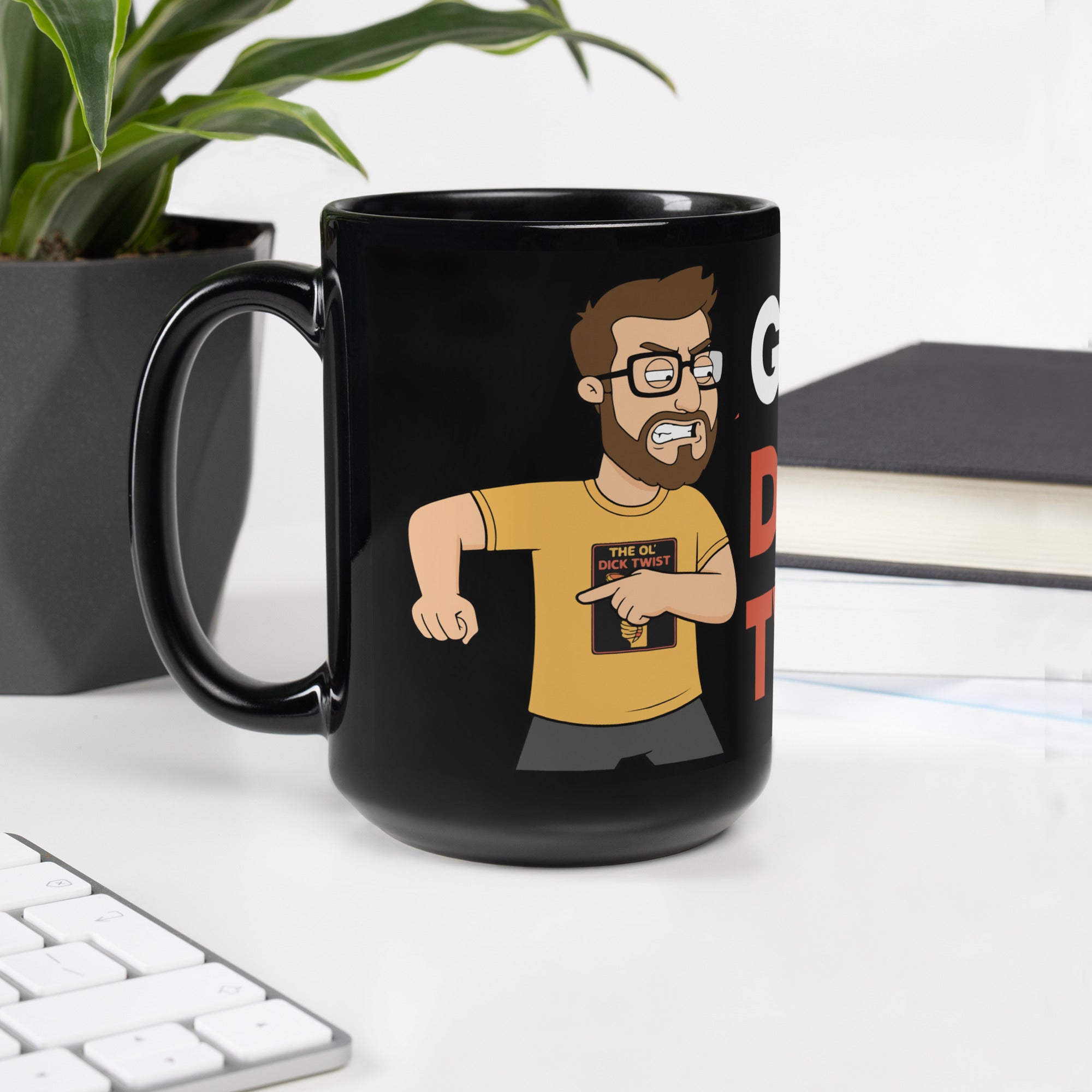 GRAB IT! Black Mug