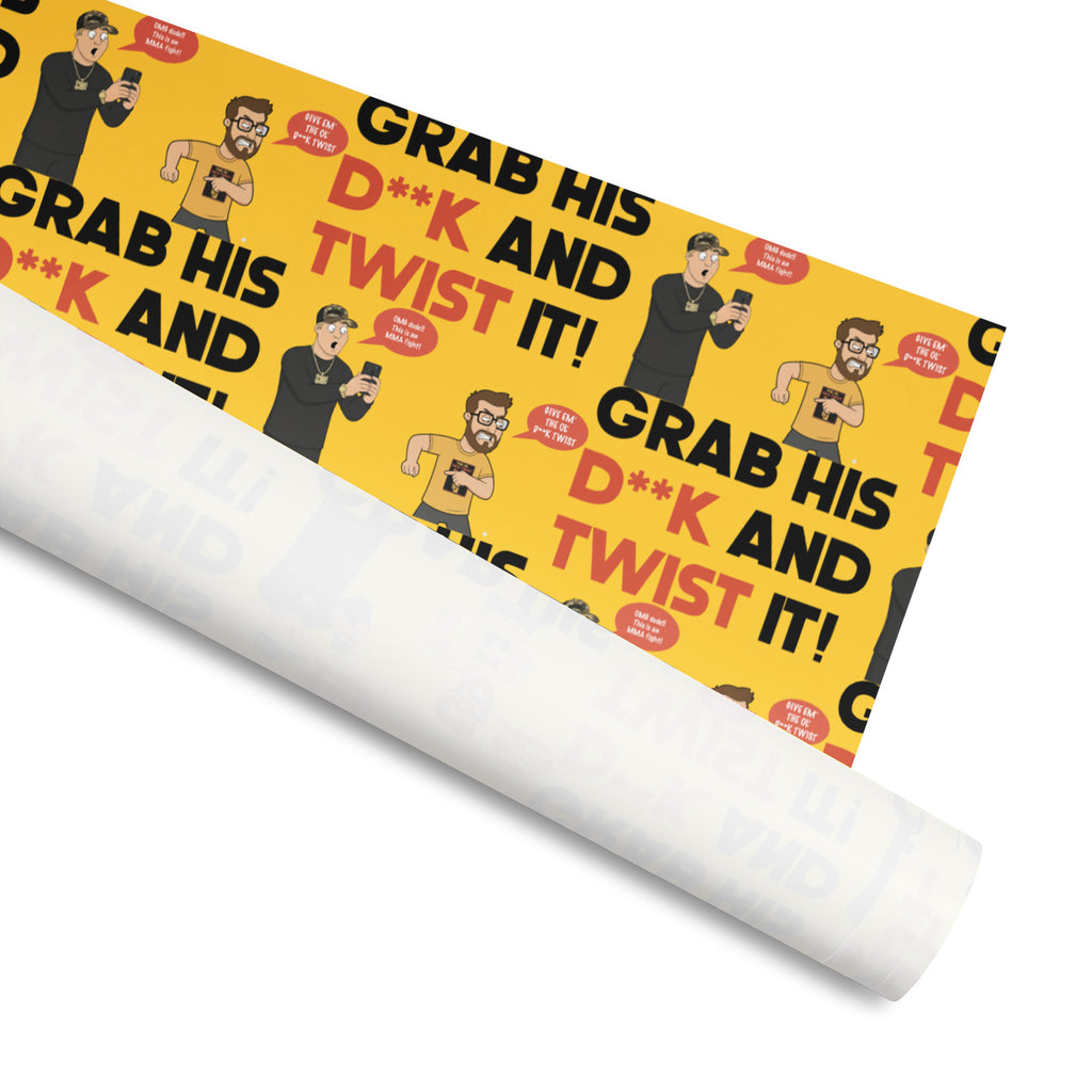 Dick Twist Gift Wrap Paper